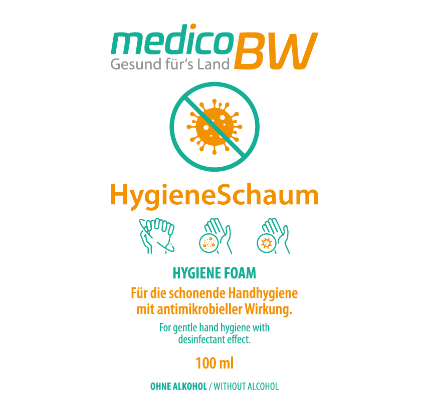 100ml Hygiene Schaum Foamer