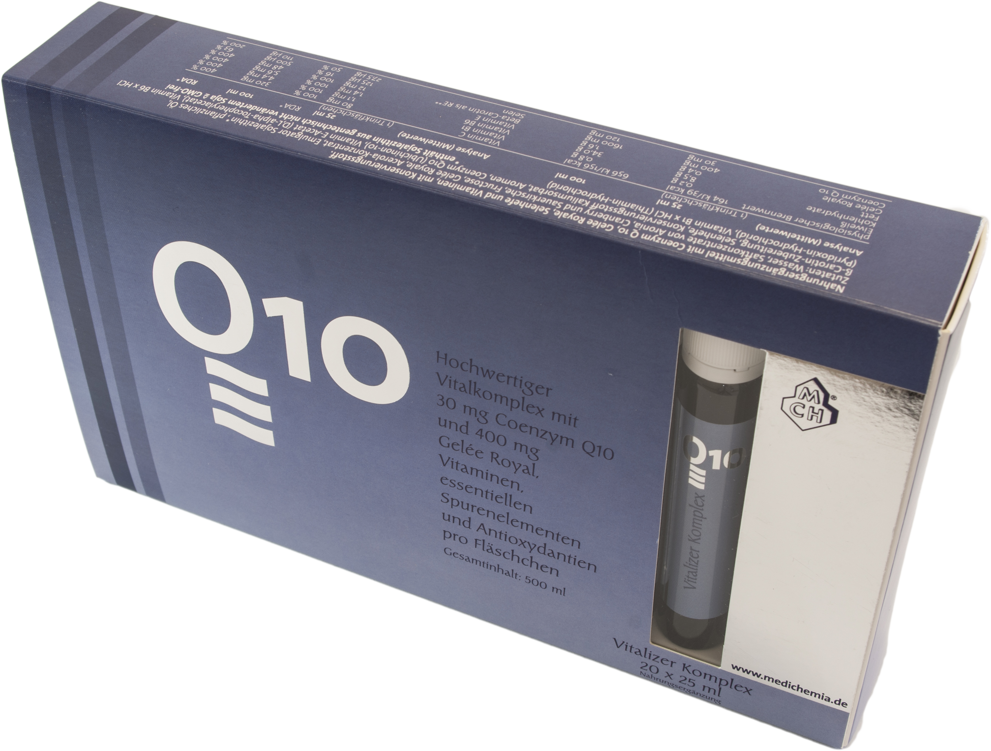 Q10  - Hochwertiger Vitalkomplex mit Coenzym Q10